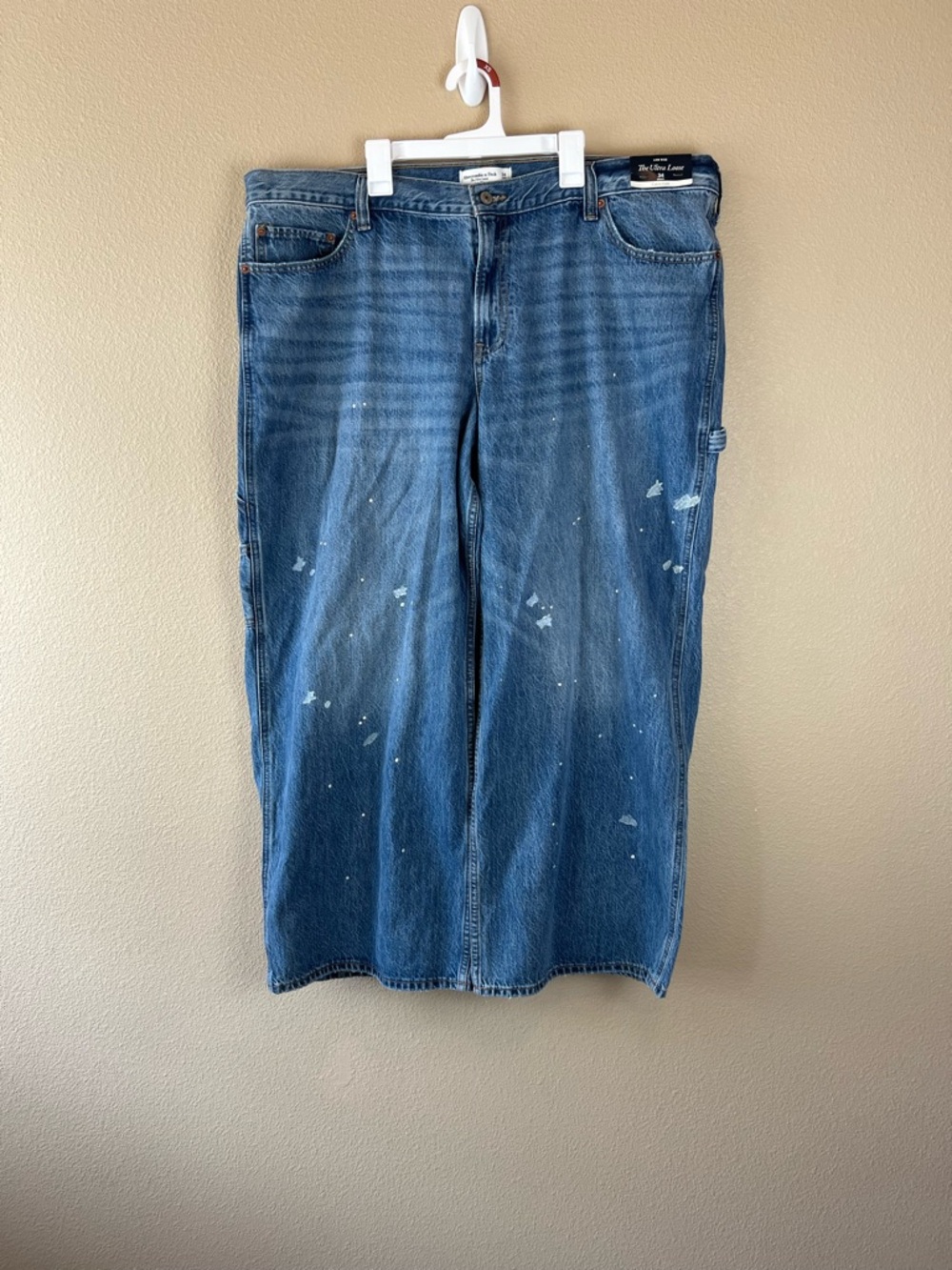 Abercrombie curve love the ultra loose low rise jeans - Picture 3 of 12